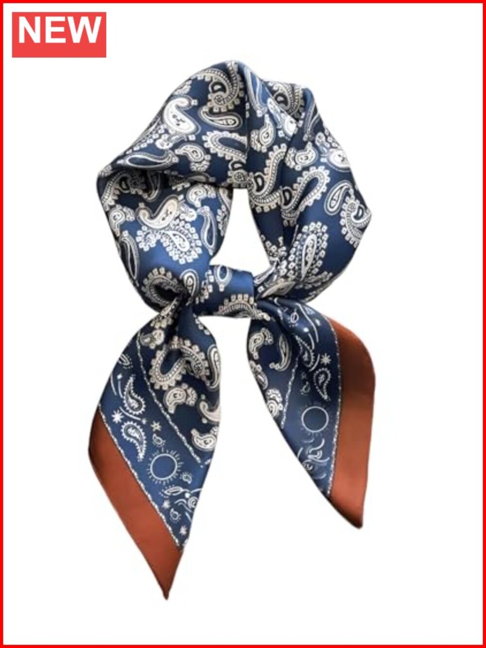 Silk Satin Square Scarf Bandana Neckerchief Hair Wrap Lightweight